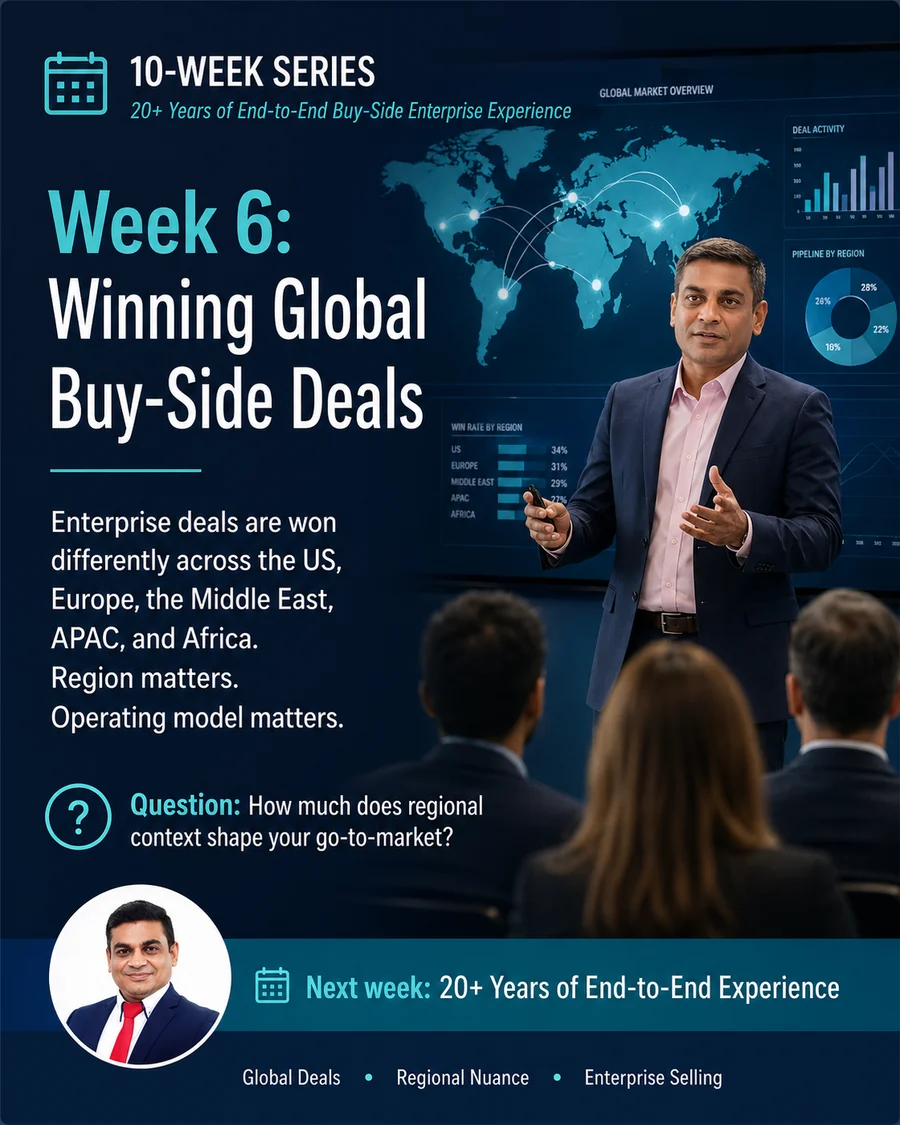 LinkedIn Week 6: Winning Global Buy-Side Deals